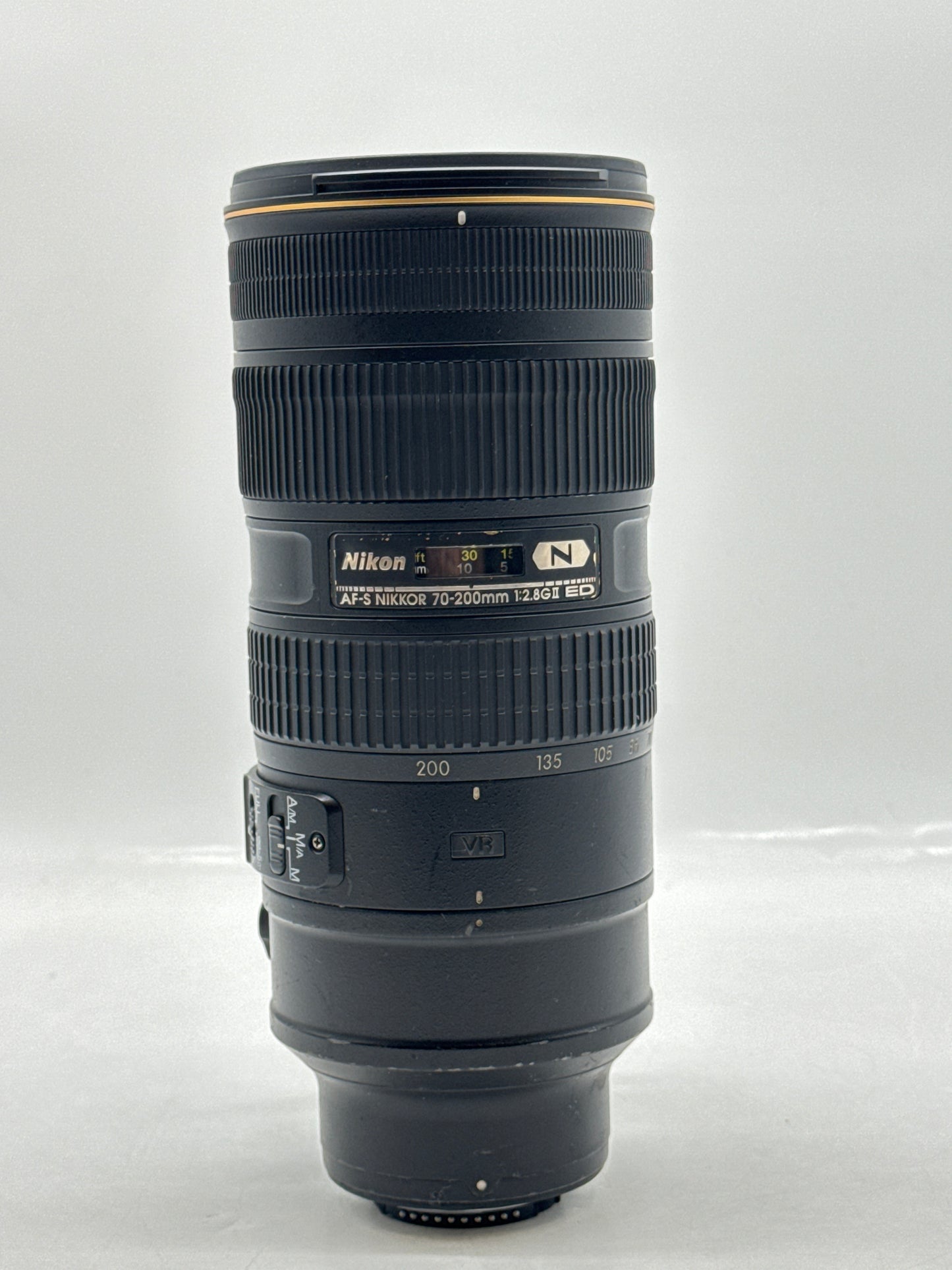 Nikon AF-S Nikkor 70-200mm 1:2.8GII ED VR Lens Black