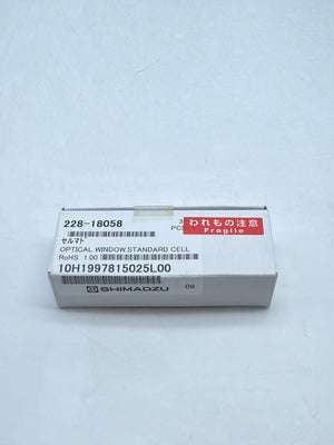 New Shimadzu 228-18058 Optical Window Standard Cell - Lot of 4