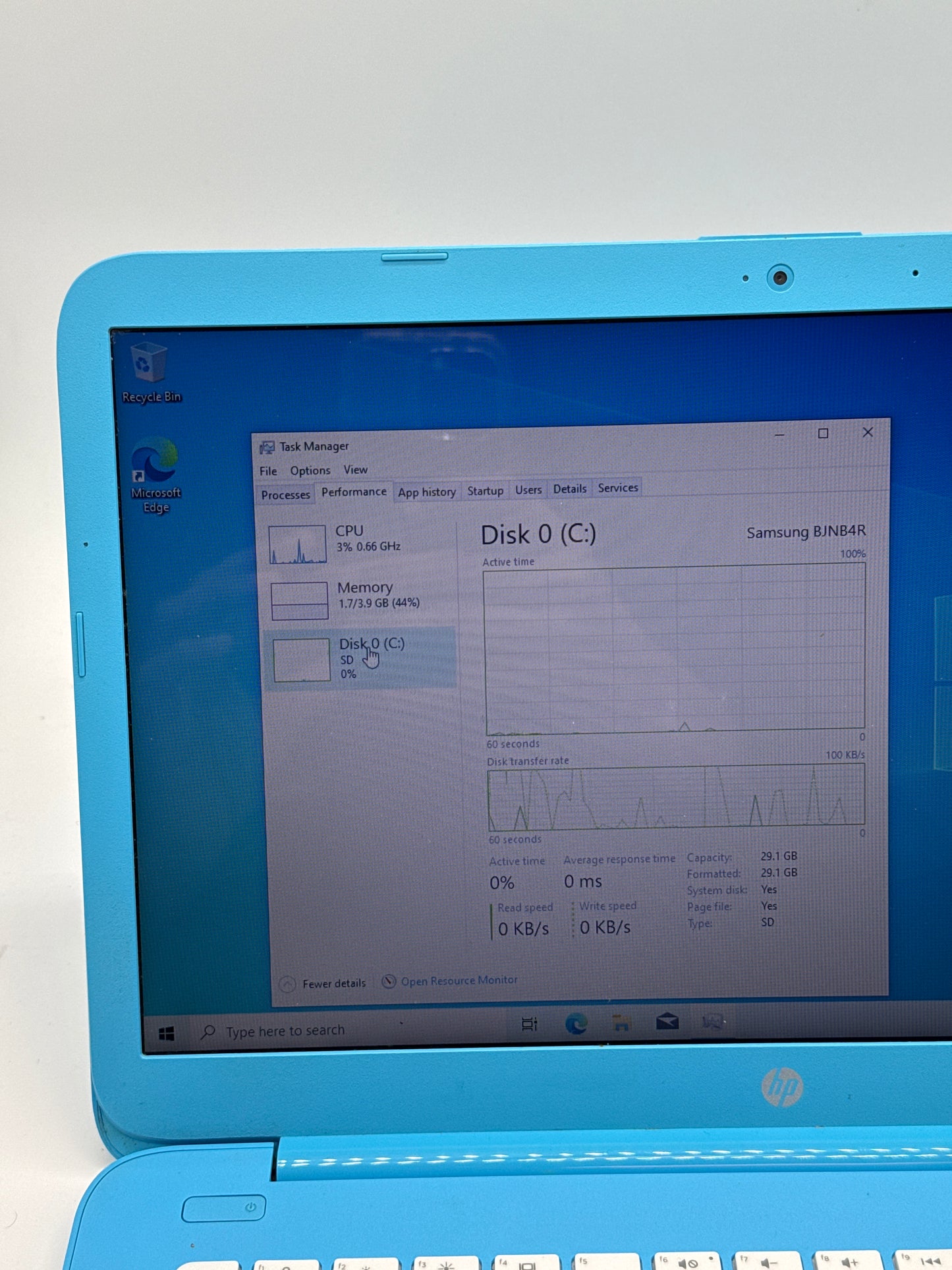 HP Stream 14-ax010hr 14 inch Intel Celeron N3060 4GB 32GB - Read