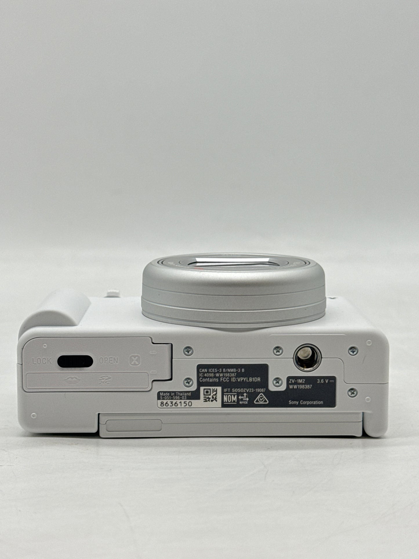 Sony ZV-1 II 20.1MP Digital Camera White ZV-1M2 - MINT