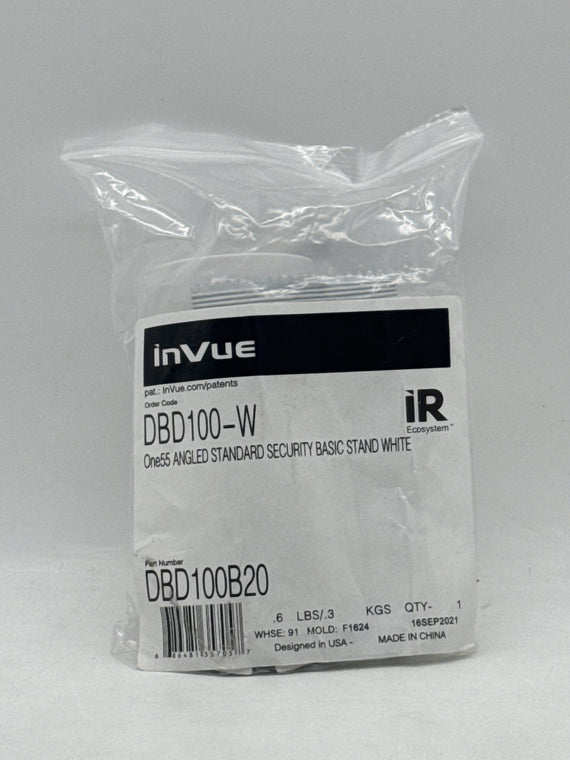 InVue Security Display Stand Anti-Theft Retail Mount White DBD100-W - Lot of 140
