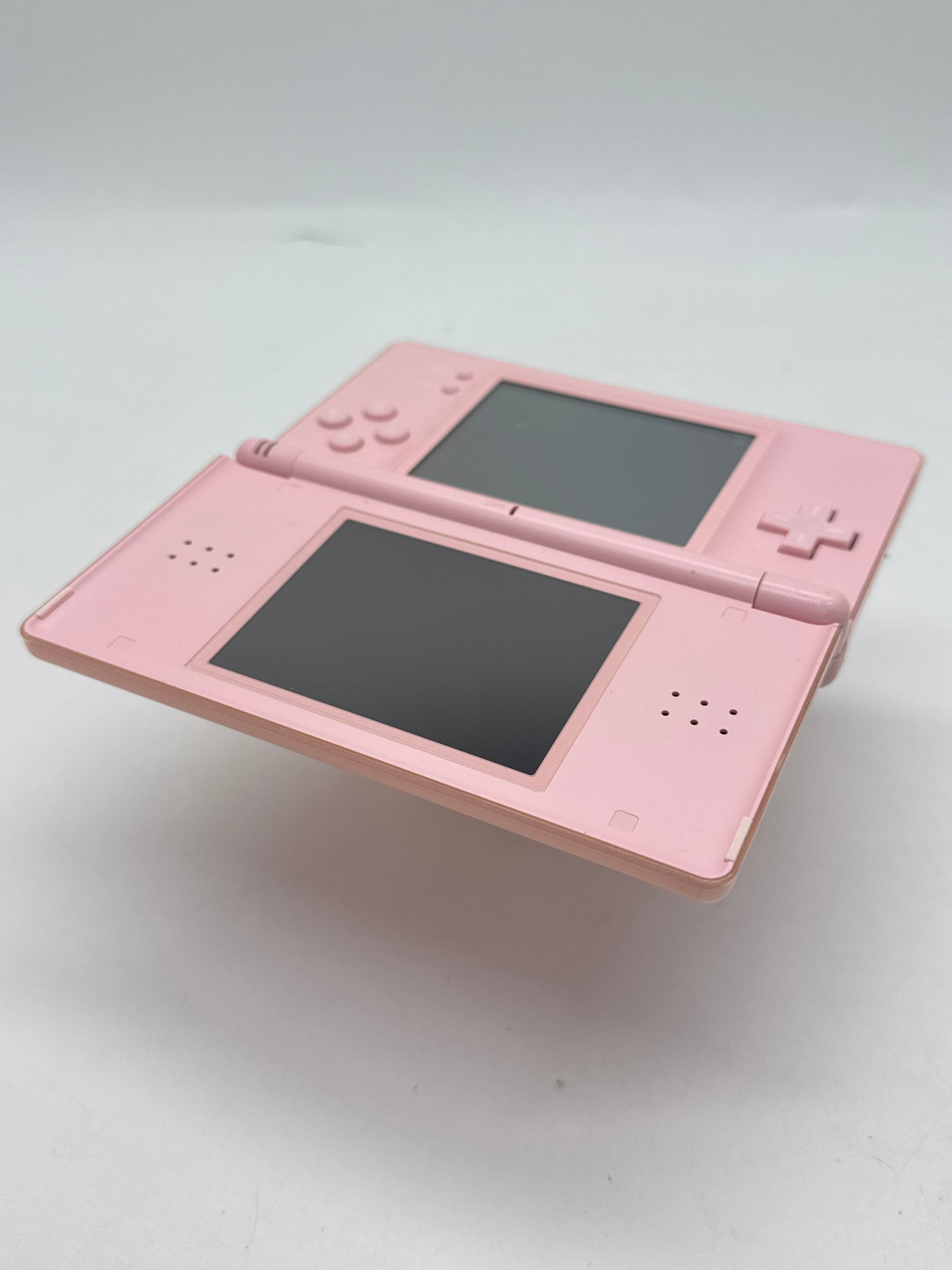 Nintendo DS Lite USG-001 Pink Console #89 No Charger Lines on Bottom Screen AS IS