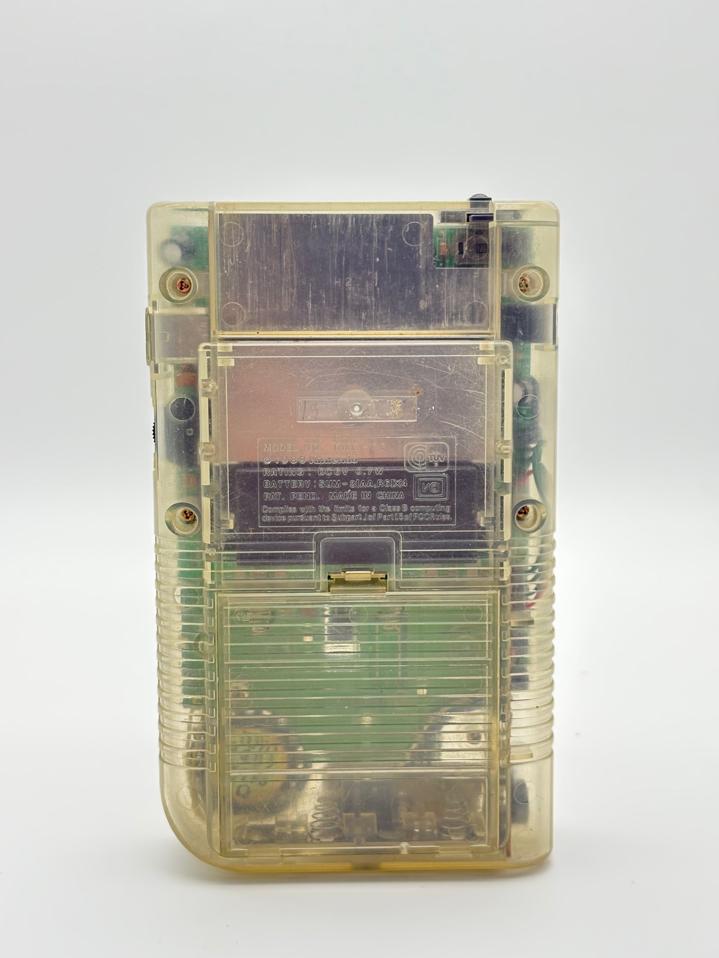 Nintendo Game Boy DMG-001 Clear Handheld Console #36