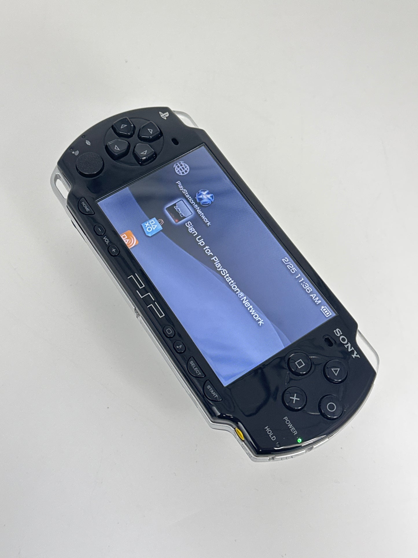 Sony PSP-2000 Black Console #433 w/ 2400mAh Battery Bad Display Read AS IS