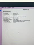 Apple MacBook Air 13" M1 A2337 2020 8GB RAM 256GB Space Gray Screen Damaged image 3