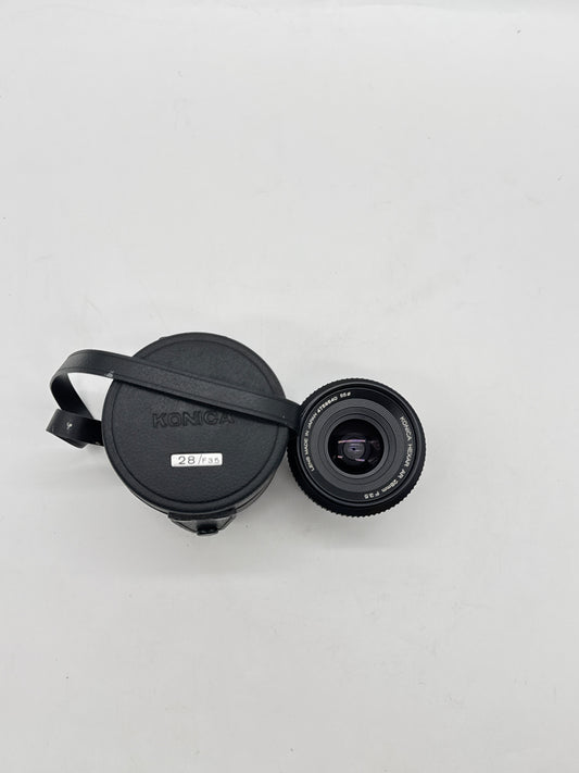 Konica Hexar AR 28mm f3.5 AE Lens