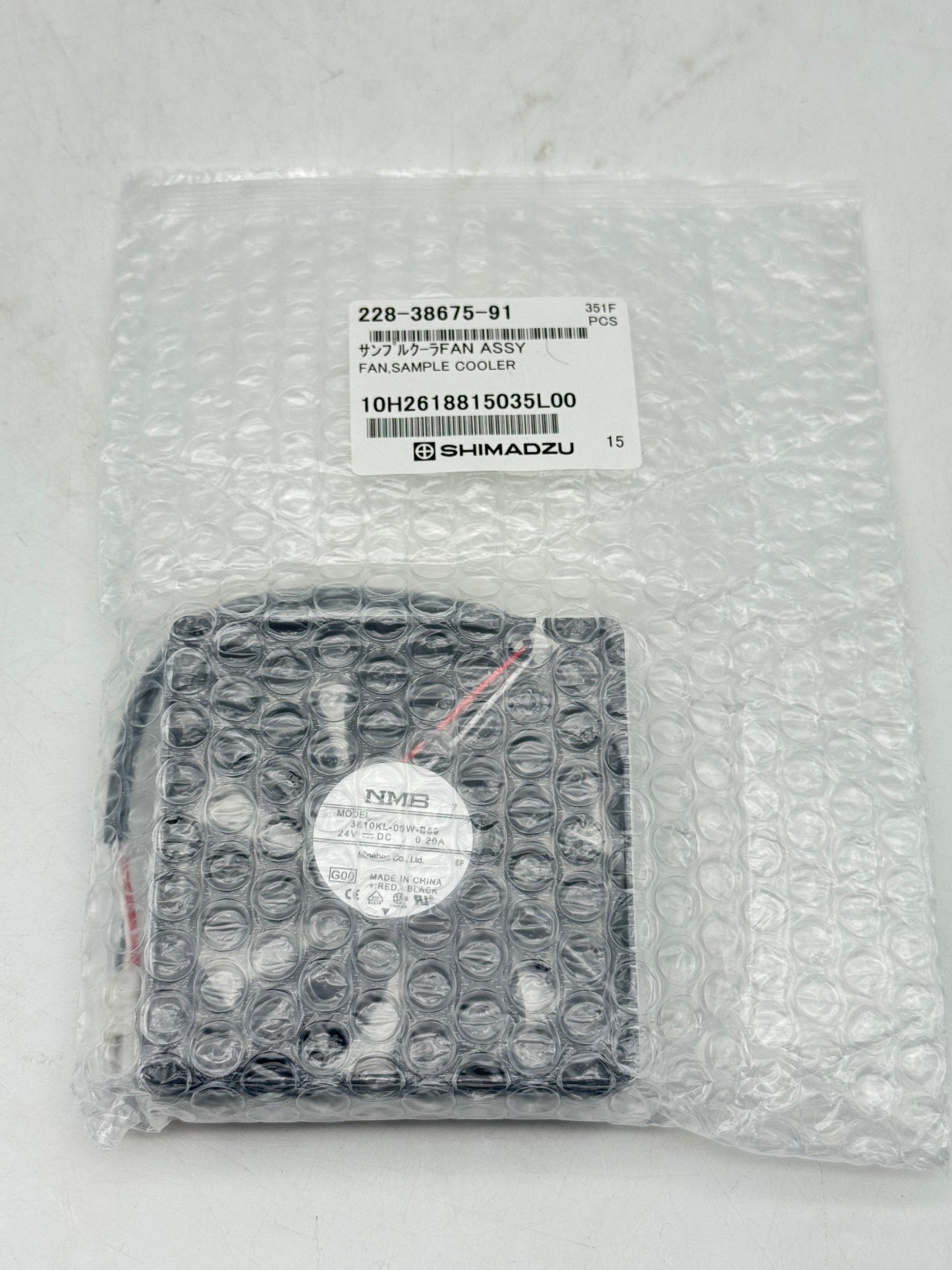 1PC New Shimadzu 228-38675-91 Fan Assy Sample Cooler 351F PCS