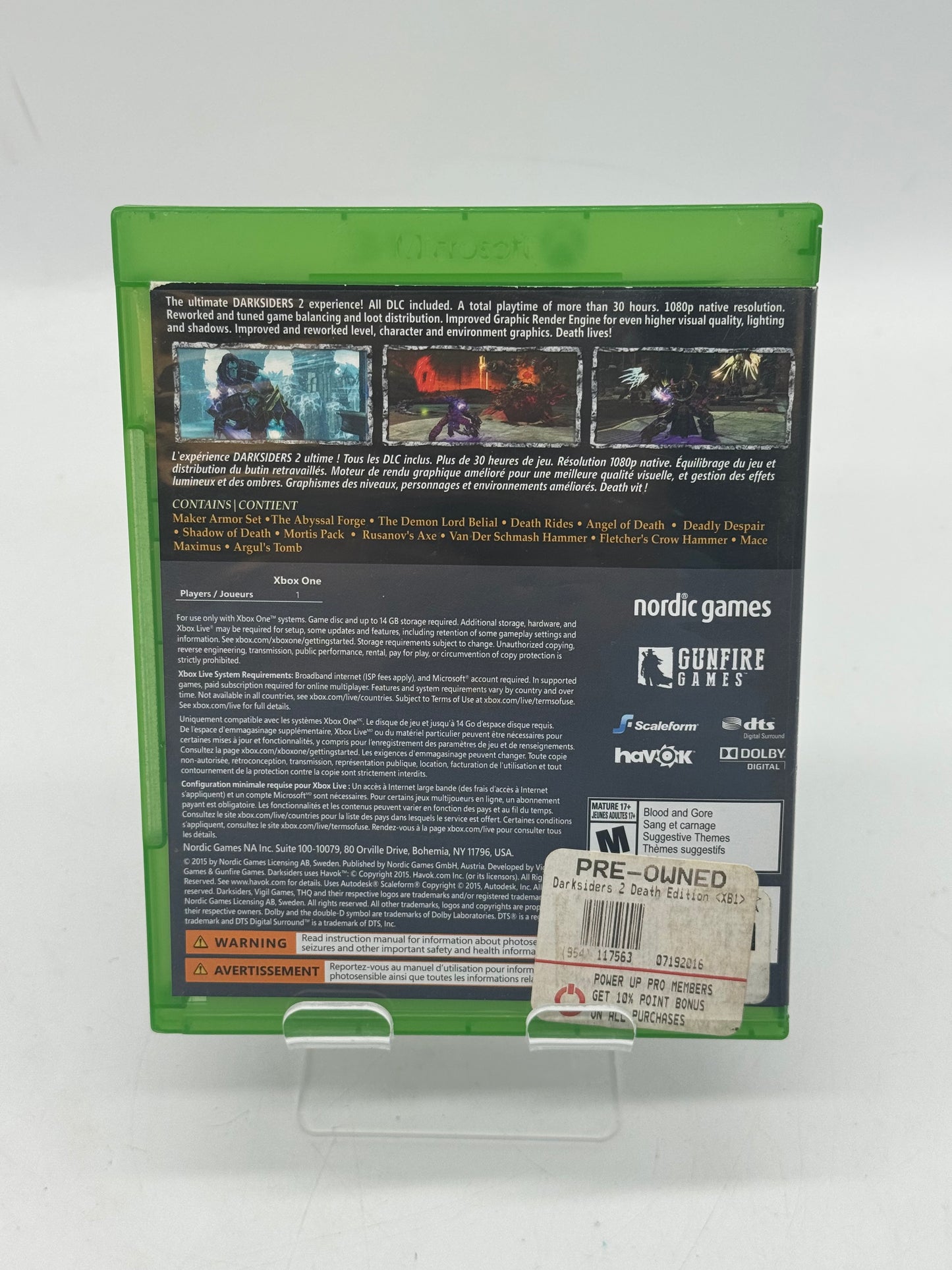 Darksiders 2: Deathinitive Edition - Xbox One / Xbox One S / Xbox One X / Xbox Series S/X