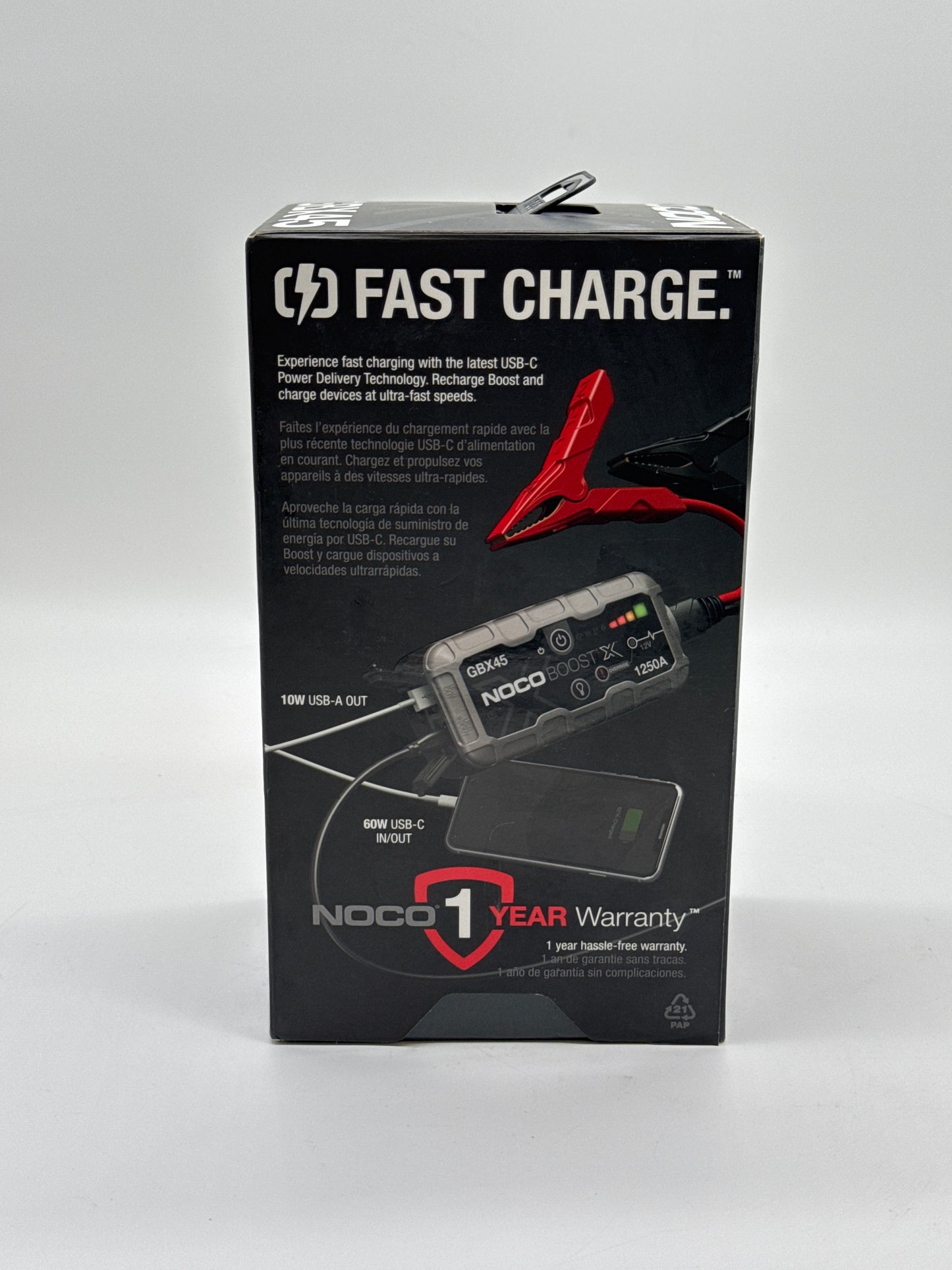 NOCO GBX45 BOOST X 12v 1250 Amp Lithium Automotive Jump Starter - Used