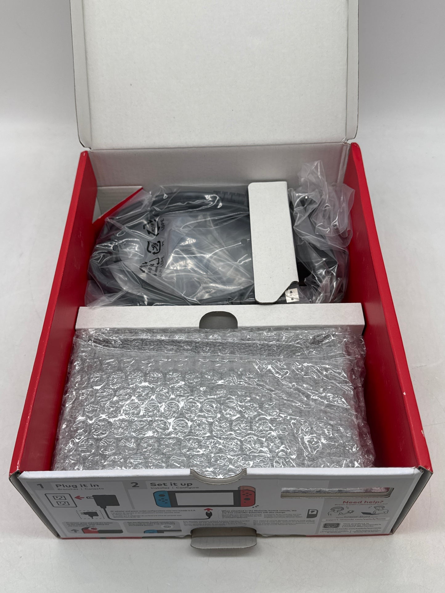 Nintendo Switch HAC-001(-01) 32GB Handheld Console Bundle - New In Box