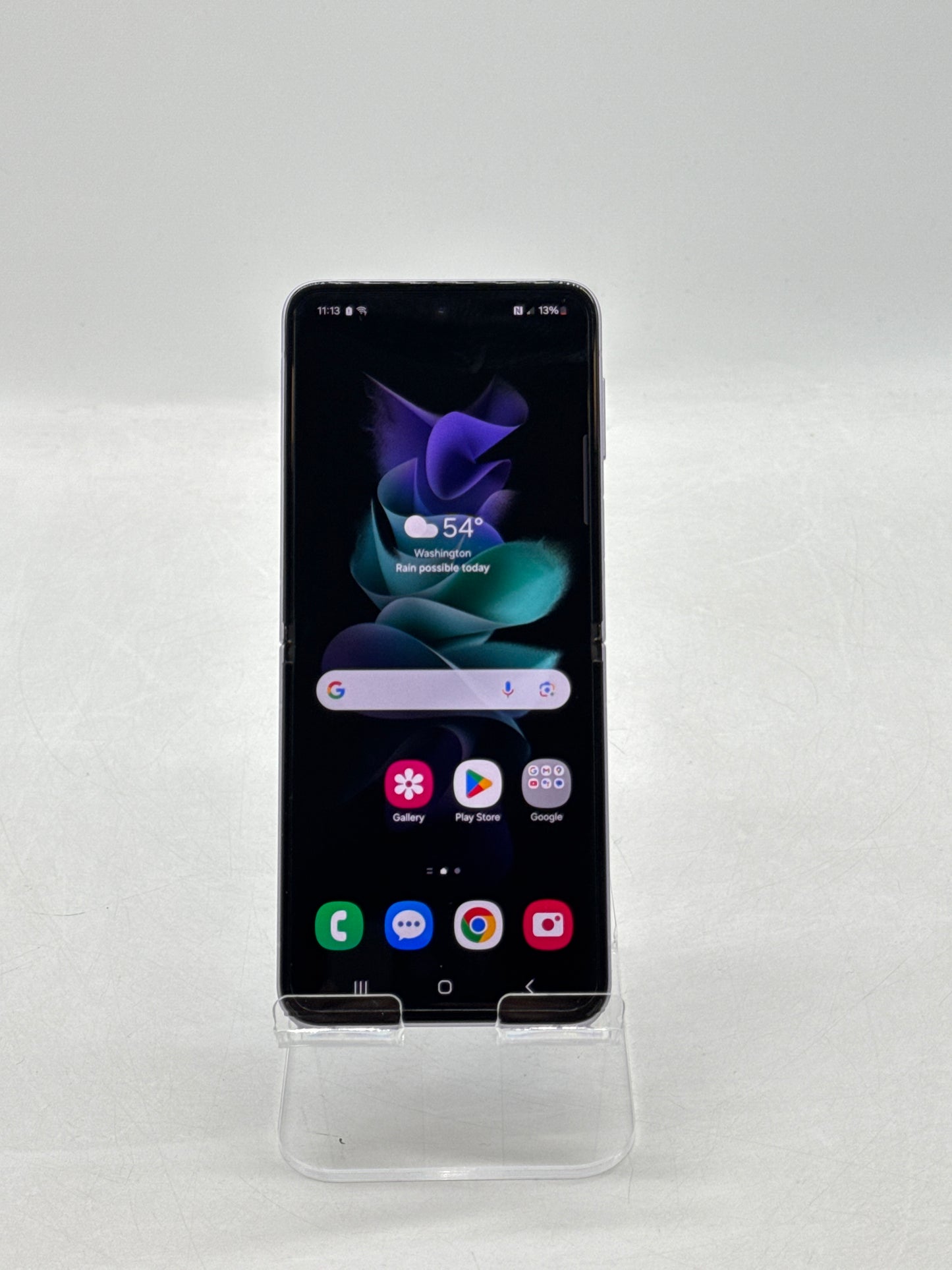 Unlocked Samsung Galaxy Z Flip3 6.7" SM-F711U 5G 128GB 8GB RAM Lavender