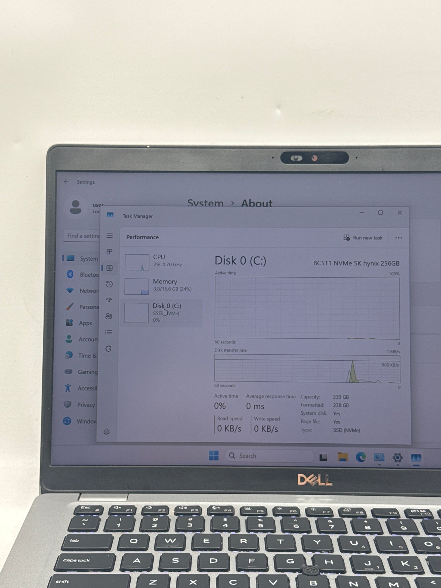 Dell Latitude 5410 14.0" FHD intel Core i7-10610U 1.80GHz 16GB RAM 256GB SSD