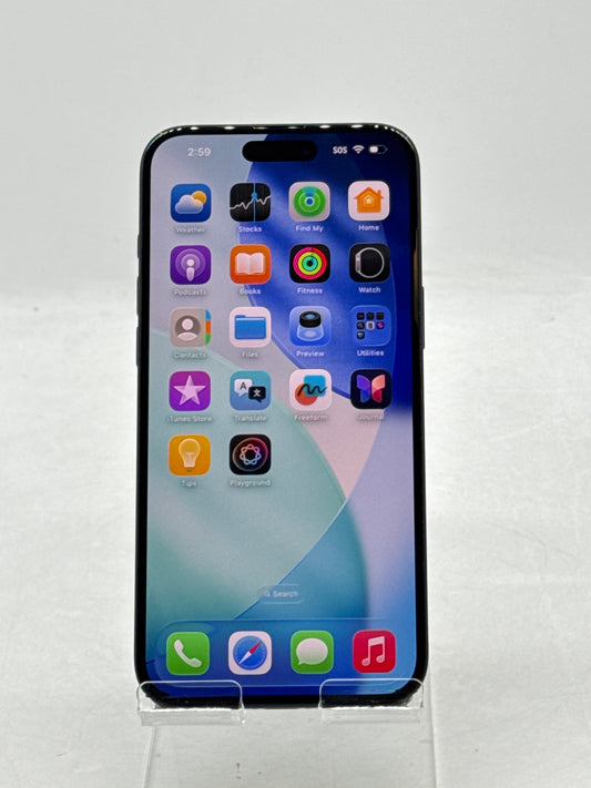 T-Mobile Apple iPhone 16 Plus A3082 128GB Black 100% Battery Health 63 Cycle Count