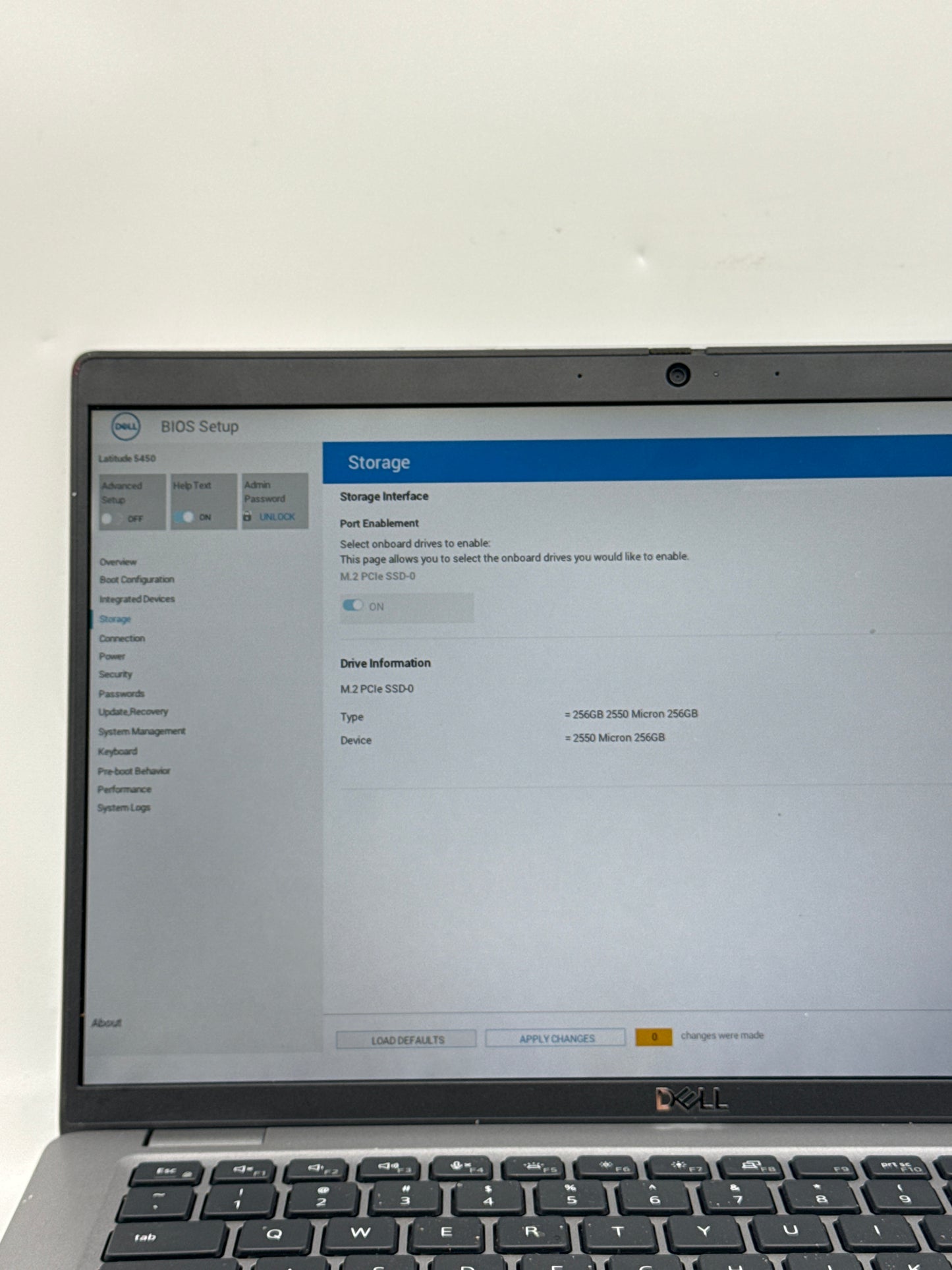 Dell Latitude 5450 14.0" Core i5-1335U 8GB RAM DDR5 RAM 256GB SSD Thin OS