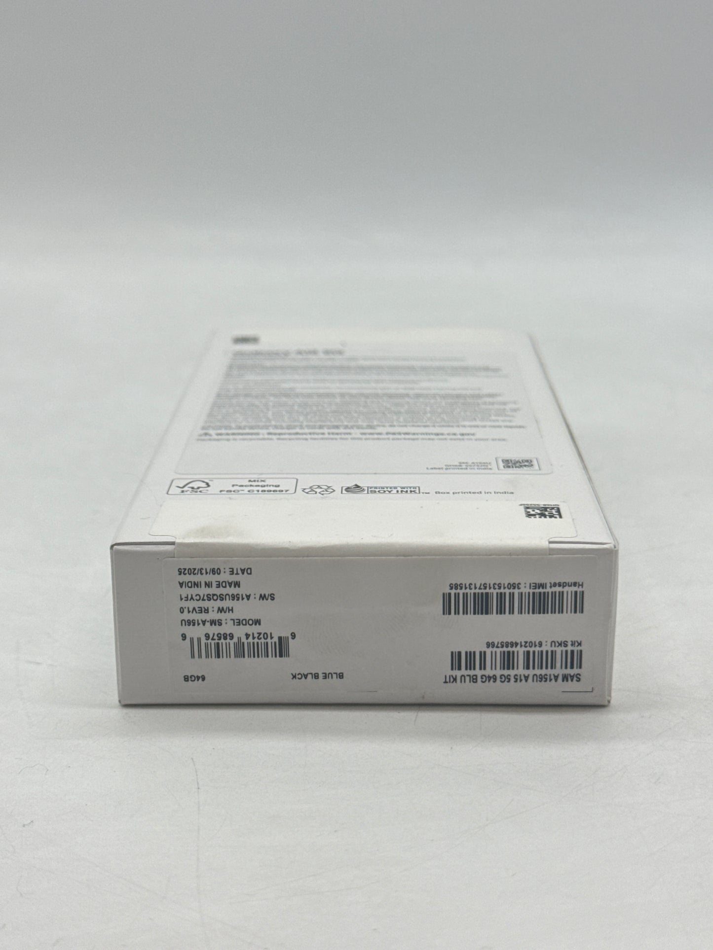 Metro Samsung Galaxy A15 5G 6.5" SM-A156U 64GB 4GB RAM Blue Black - New in Box