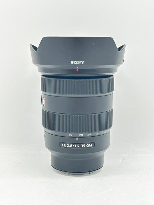 SONY FE 16-35mm f/2.8 GM Lens W/NC3MXX cable & Sony Memory Reader/Writer