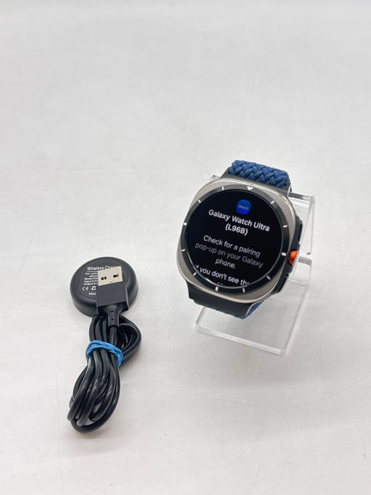 Unlocked Samsung Galaxy Watch Ultra SM-L705U 47mm GPS + LTE Titanium Silver