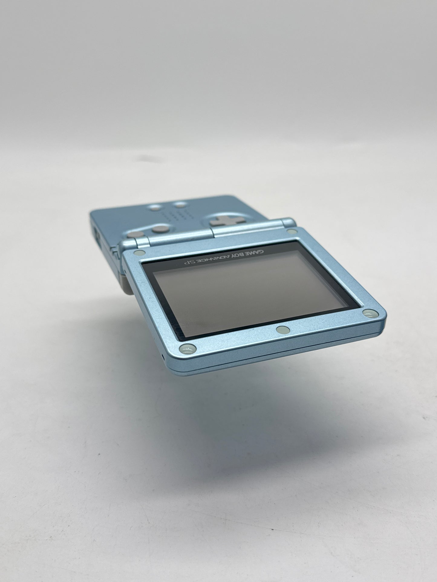 Nintendo Game Boy Advance SP AGS-001 Pearl Blue Console Only #400