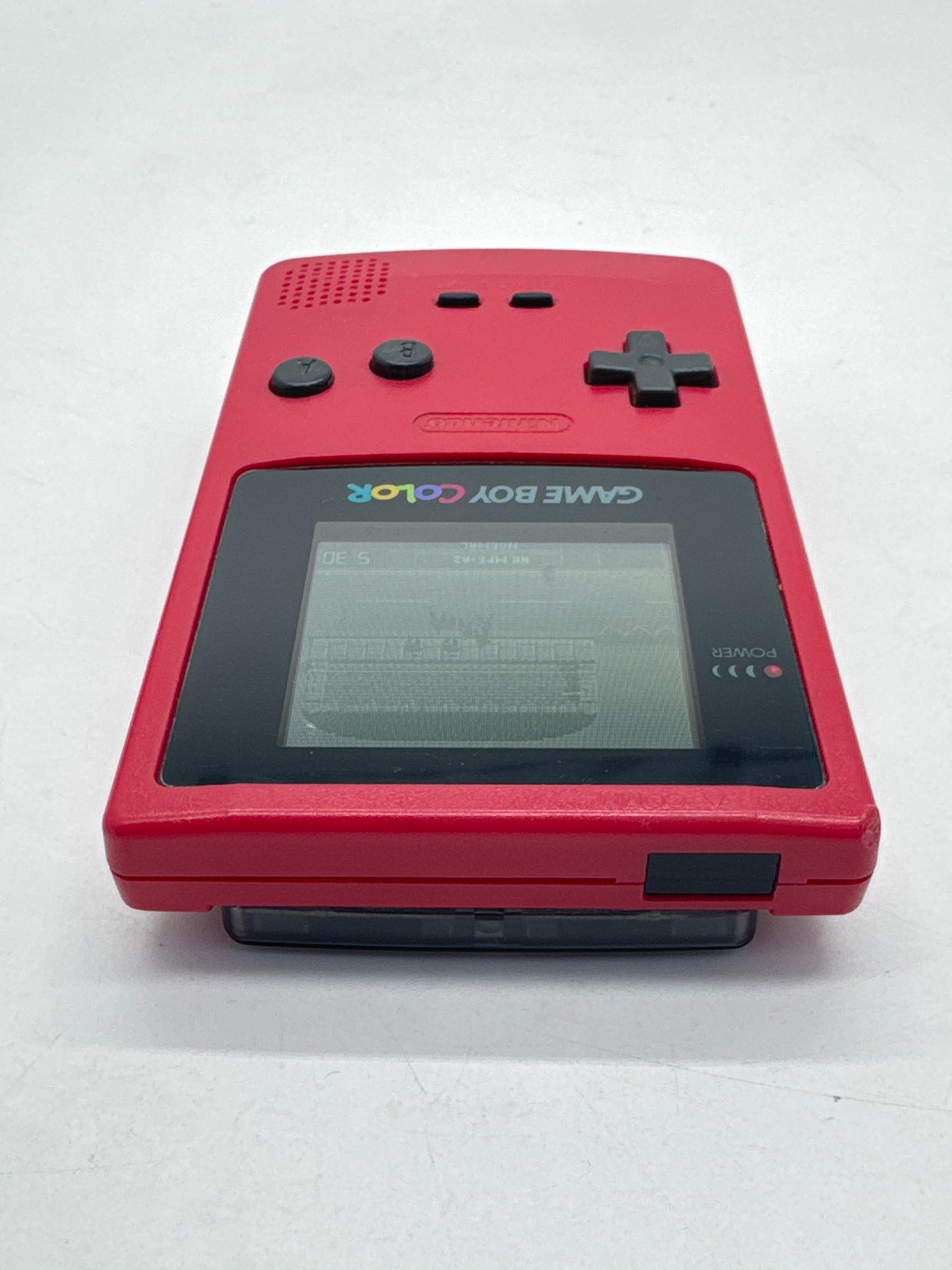 Nintendo Game Boy Color CGB-001 Red Console Only #330