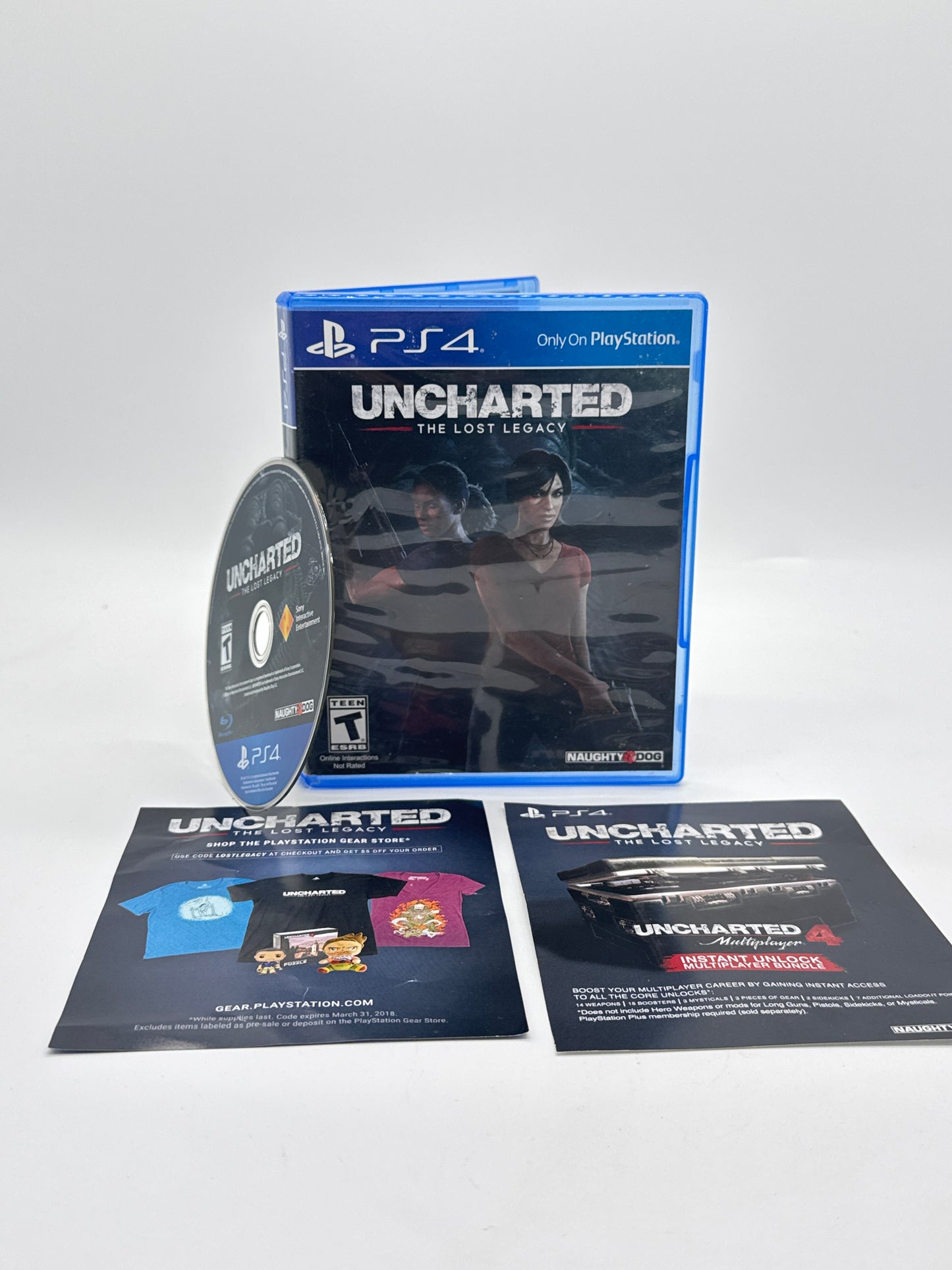 Uncharted: The Lost Legacy (PlayStation 4, 2017)