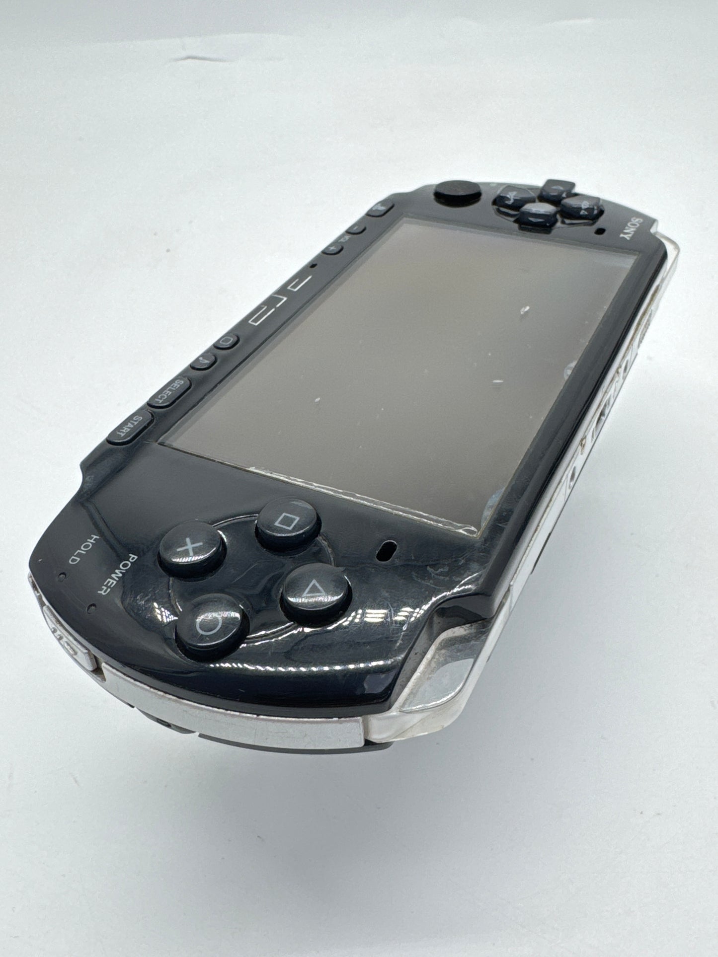 Sony PSP-3000 Black Console #242 No Battery or Lid No Charger AS IS