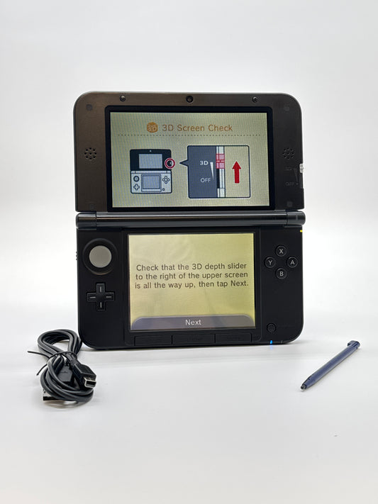 Nintendo 3DS XL LL SPR-001(JPN) Metallic Blue Console #22