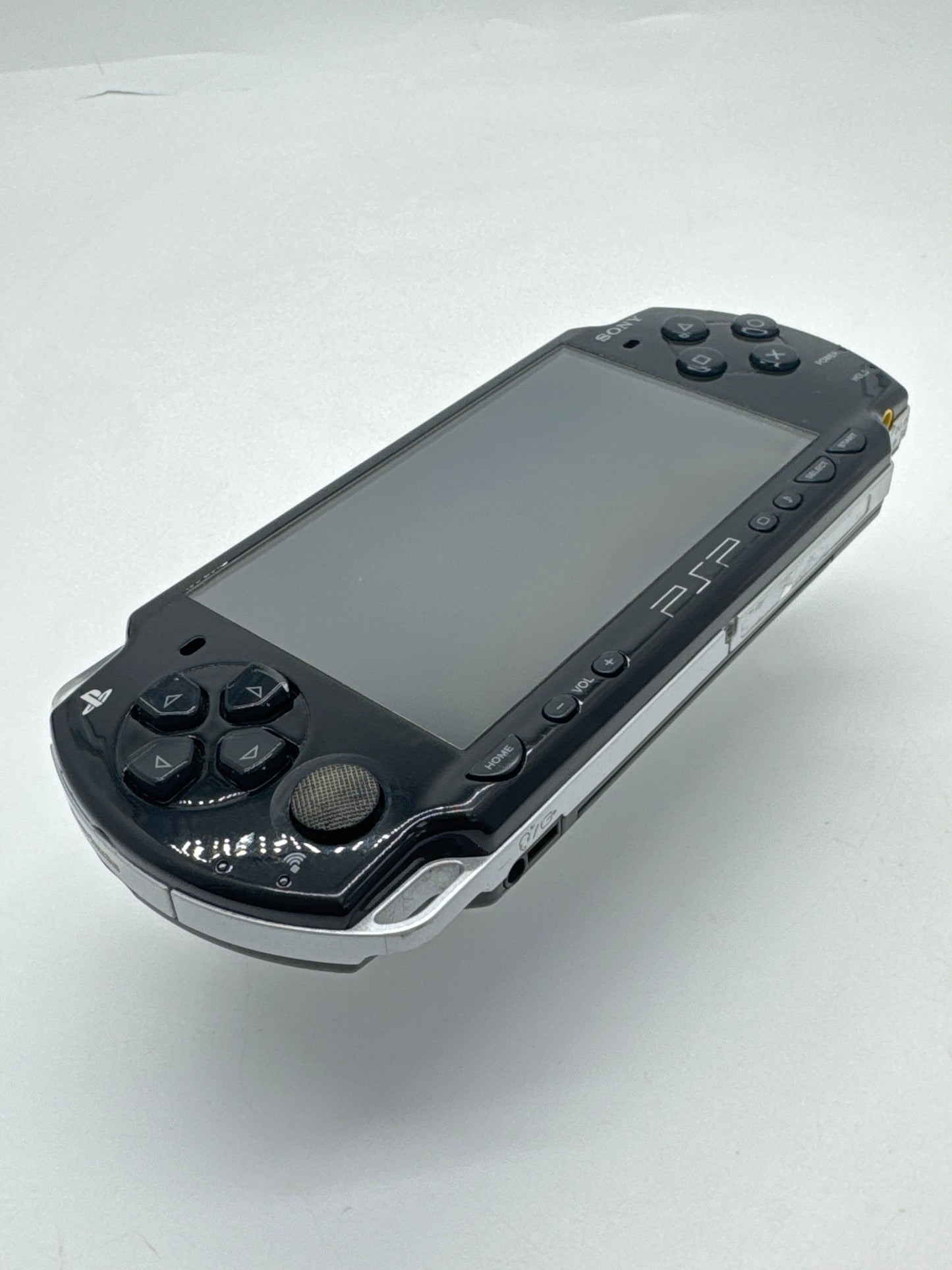 Sony PSP-2000 Piano Black Console #80 w/1200mAh Battery & No Charger