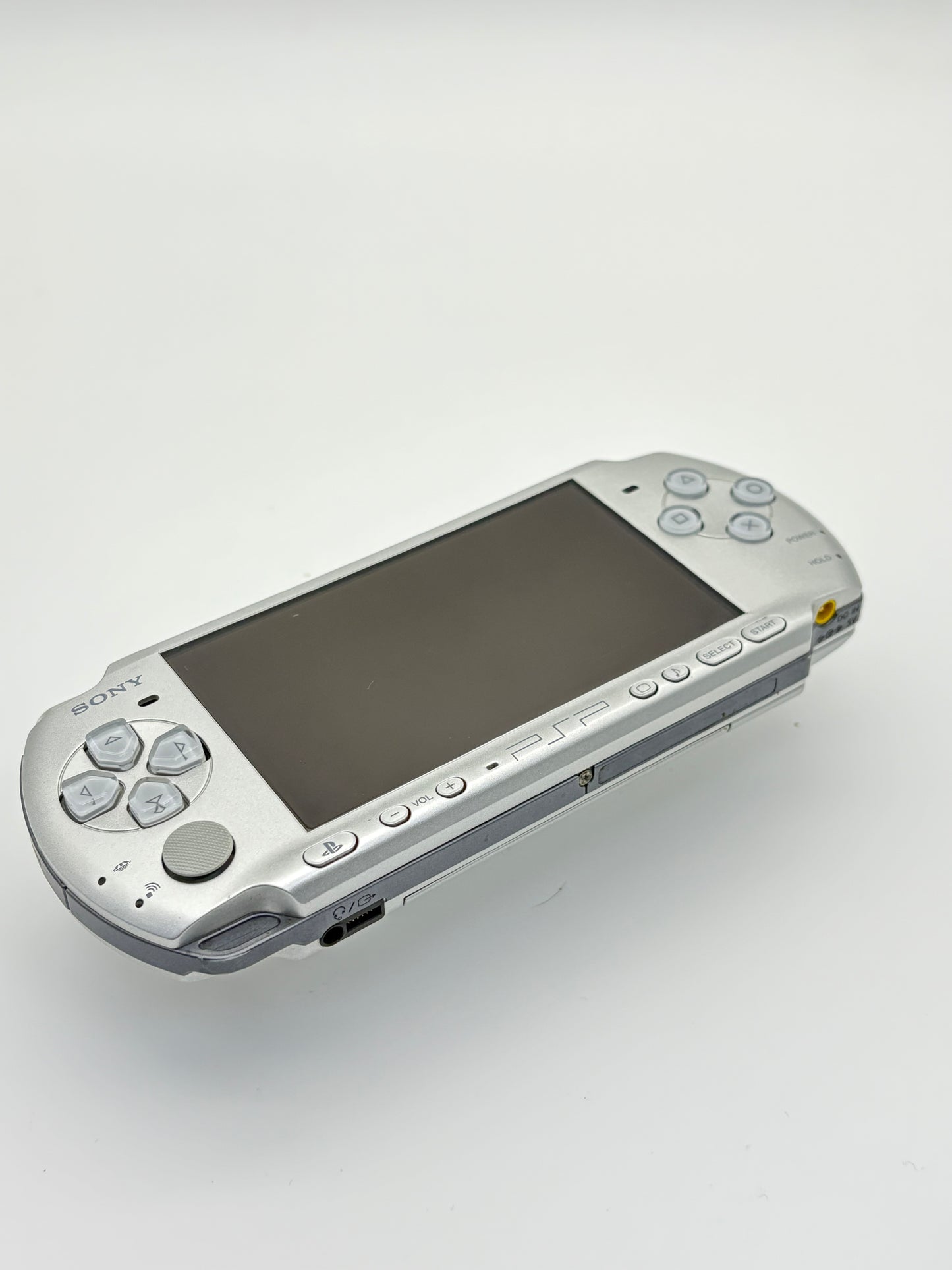 Sony PSP-3000 Silver Console #215 w/1200 mAh Battery