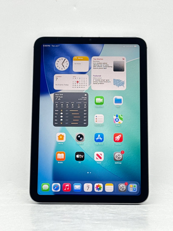 Unlocked Apple iPad Mini 7th Gen 8.3" A2995 A17 Pro 128GB Cellular 100% BH 24 Cycle