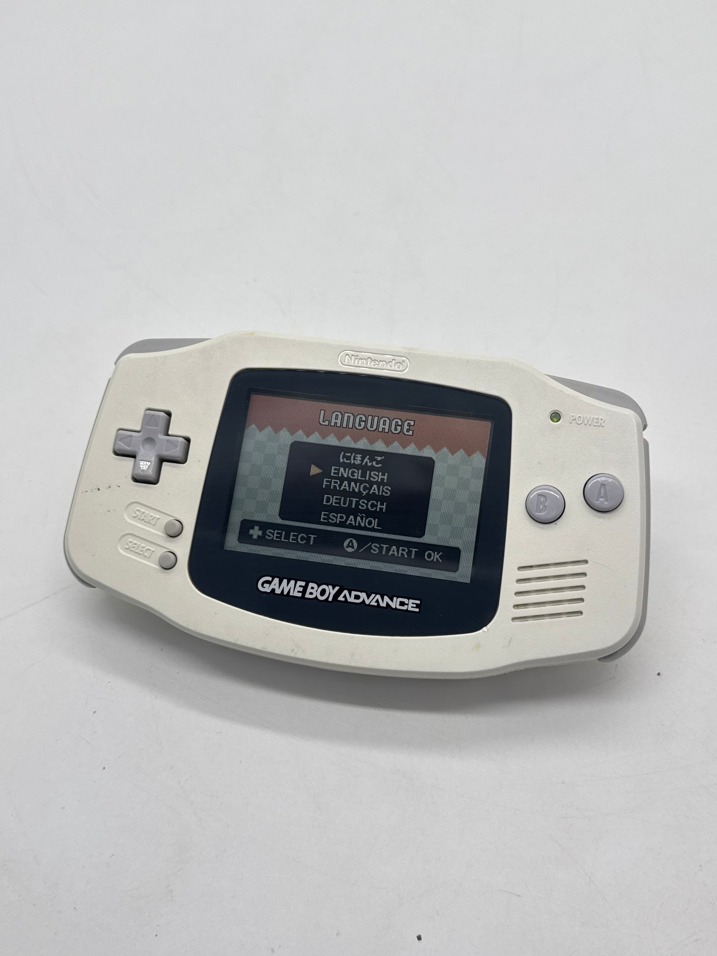 Nintendo Game Boy Advance AGB-001 White Console #5