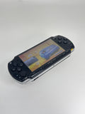 Sony PSP-2000 Black Console #433 w/ 2400mAh Battery Bad Display Read AS IS image 1