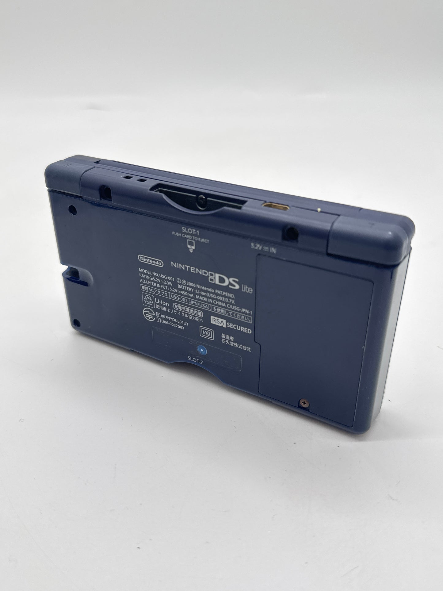 Nintendo DS Lite USG-001 Blue Console Only #56