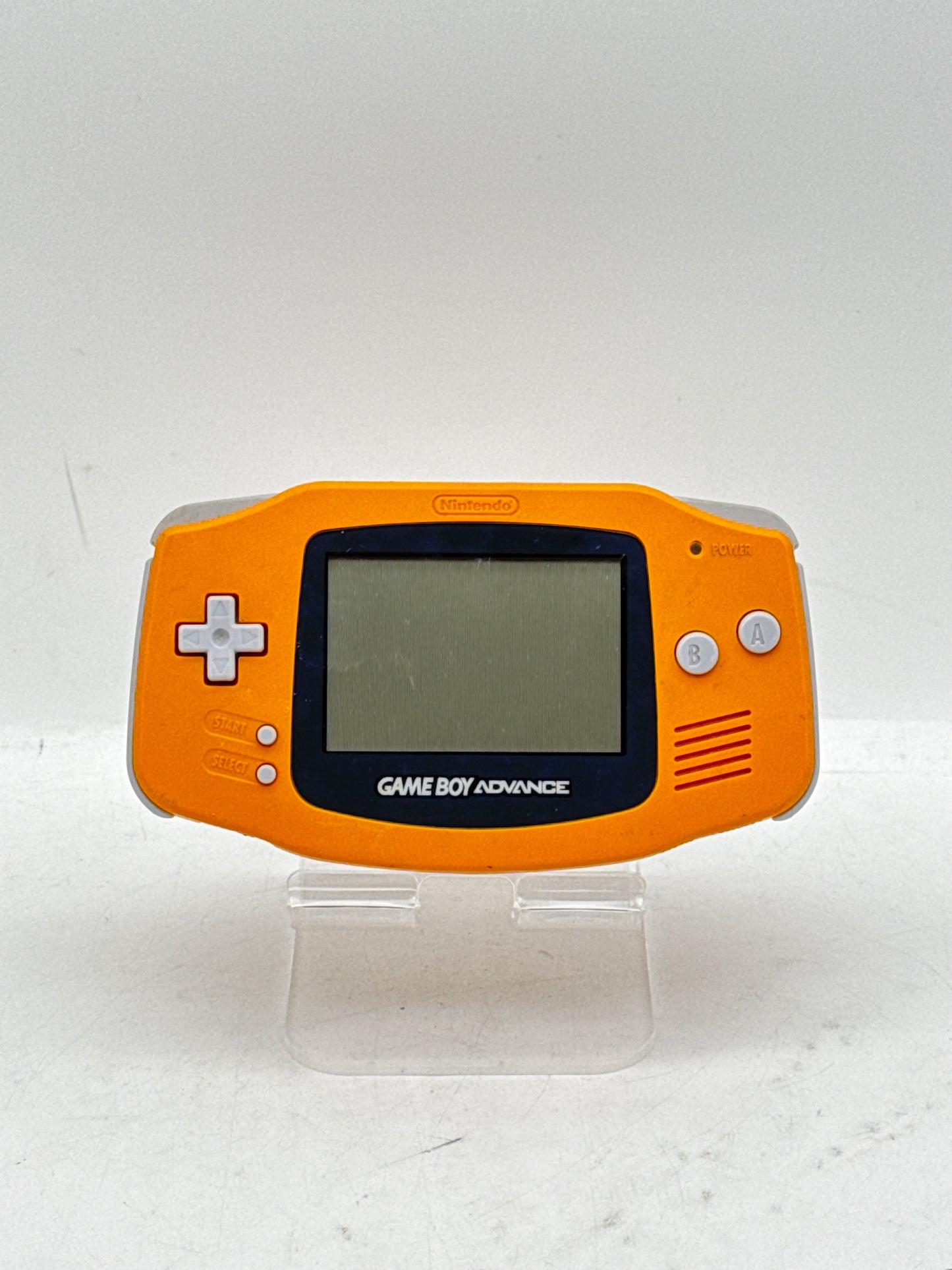 Nintendo Game Boy Advance AGB-001 Handheld Game Console Orange - Rare