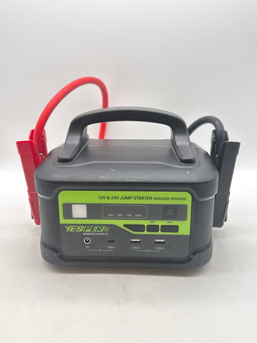 YESPER Monster Start X1 58800mAh 217Wh Heavy Duty Jump Starter 12V/24v