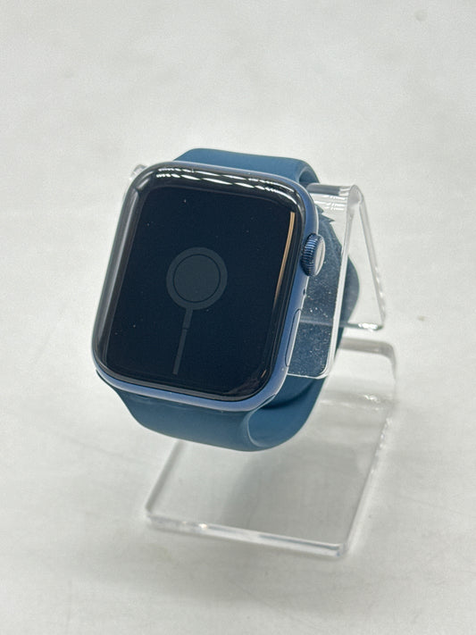 Apple Watch Series 6 A2292 44mm GPS Only Blue Aluminum - Bad Battery