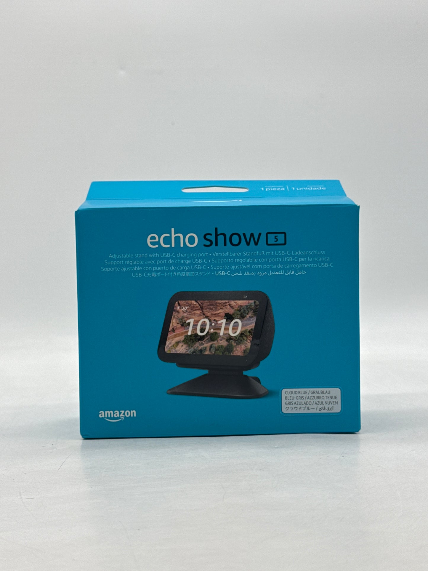 Amazon Echo Show 5 3rd Gen Adjustable Stand cloud Blue - New in Box