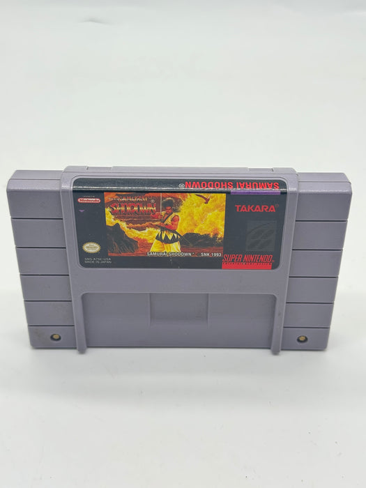 Samurai Shodown Super Nintendo SNES Game Cartridge Free Shipping