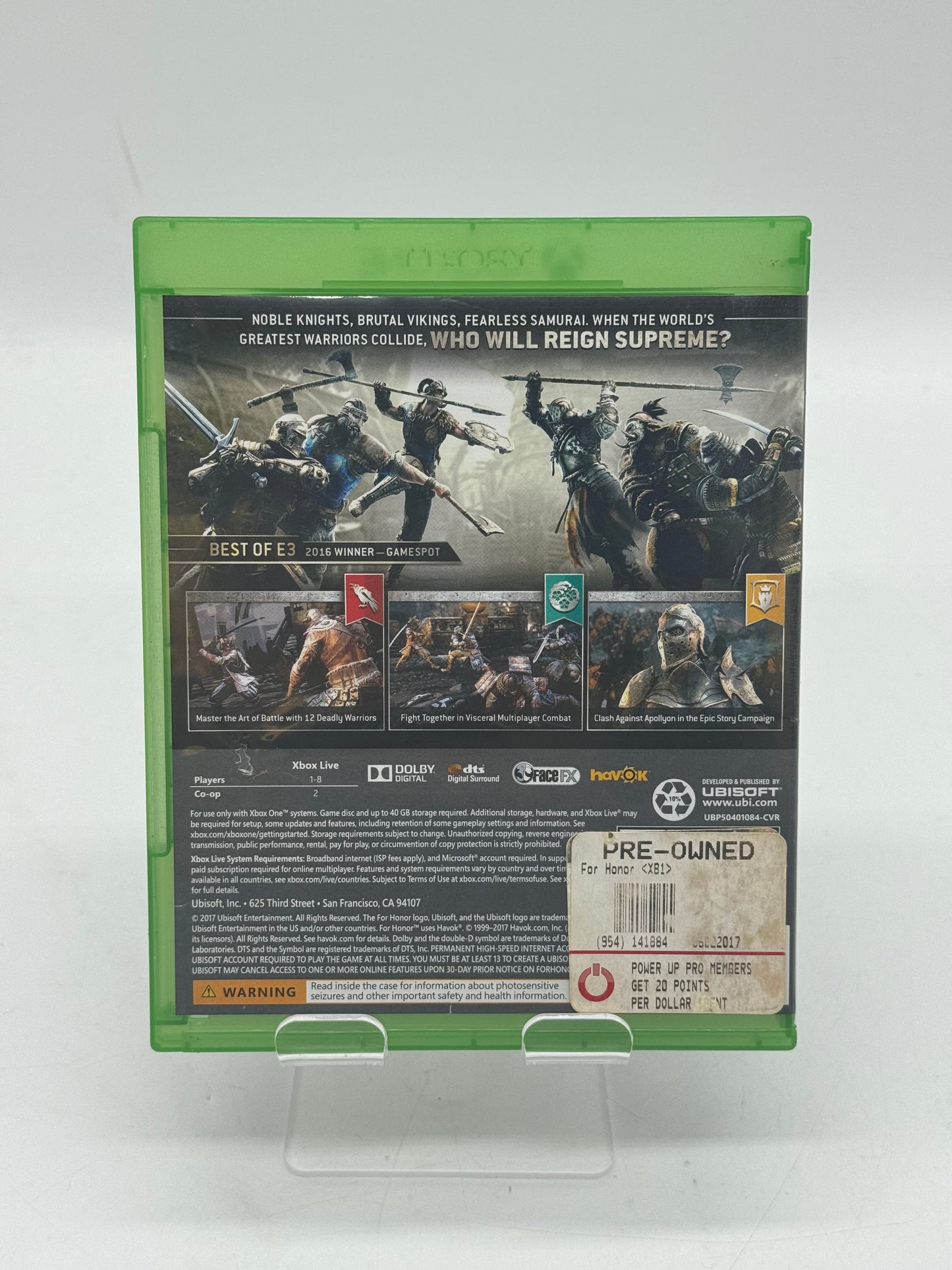 For Honor - Xbox One / Xbox One S / Xbox One X / Xbox Series S/X