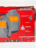Milwaukee M12 Heated Hoodie Work Jacket Battery Charger Kit 306G-212X 2XL image 5