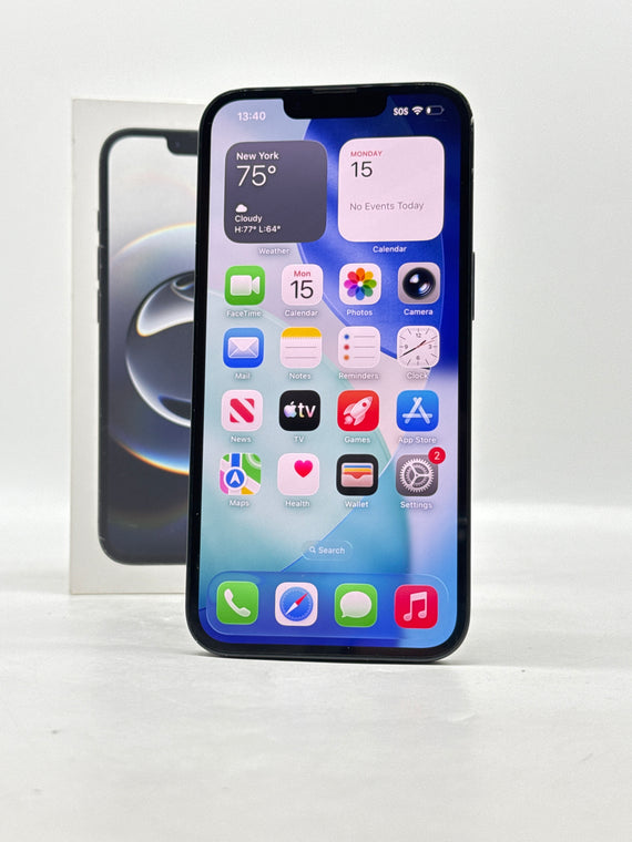 Unlocked Apple iPhone 16e 6.1" A3212 128GB Black Used w/ Box