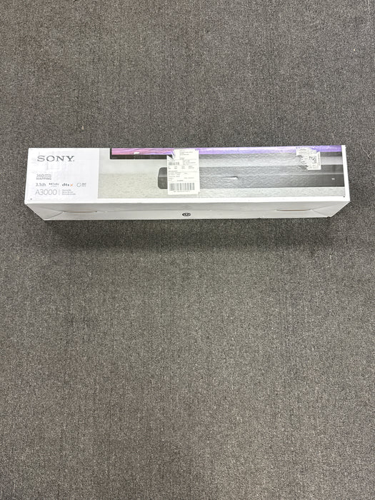 New Sony HT-A3000 3.1-Ch Dolby Atmos Soundbar 360 Spatial Sound Mapping Black