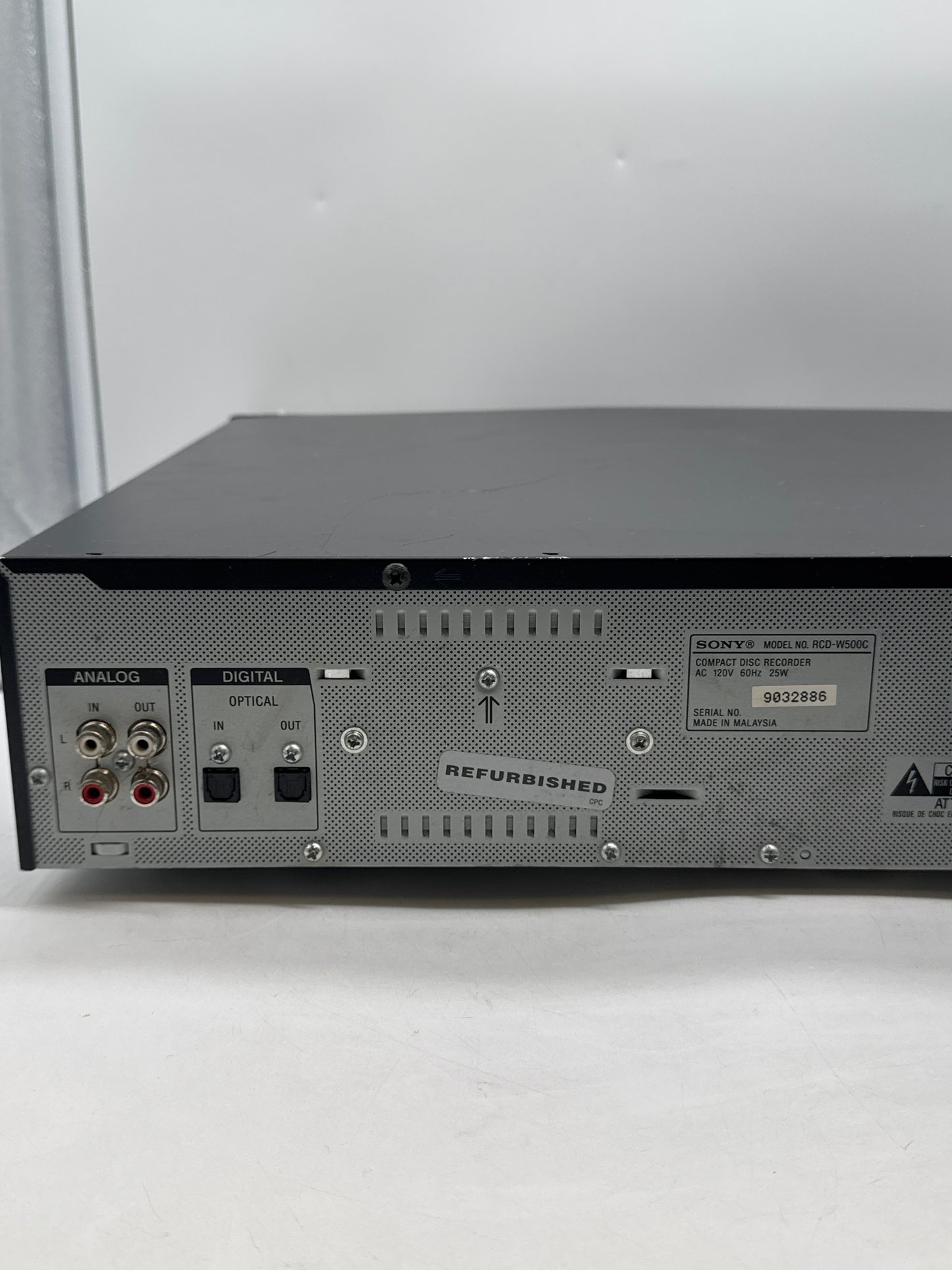Sony RCD-W500C Compact Disc Recorder Only