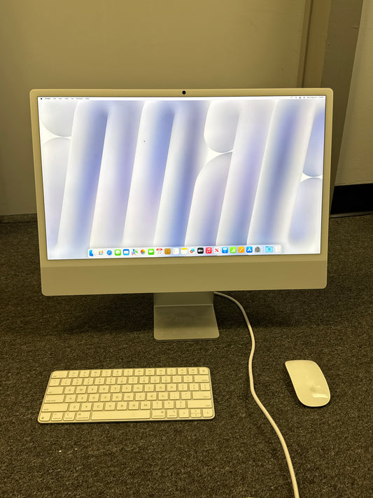 2024 Apple iMac 24" A3247 M4 8C-CPU 8C-GPU 256GB SSD 16GB RAM