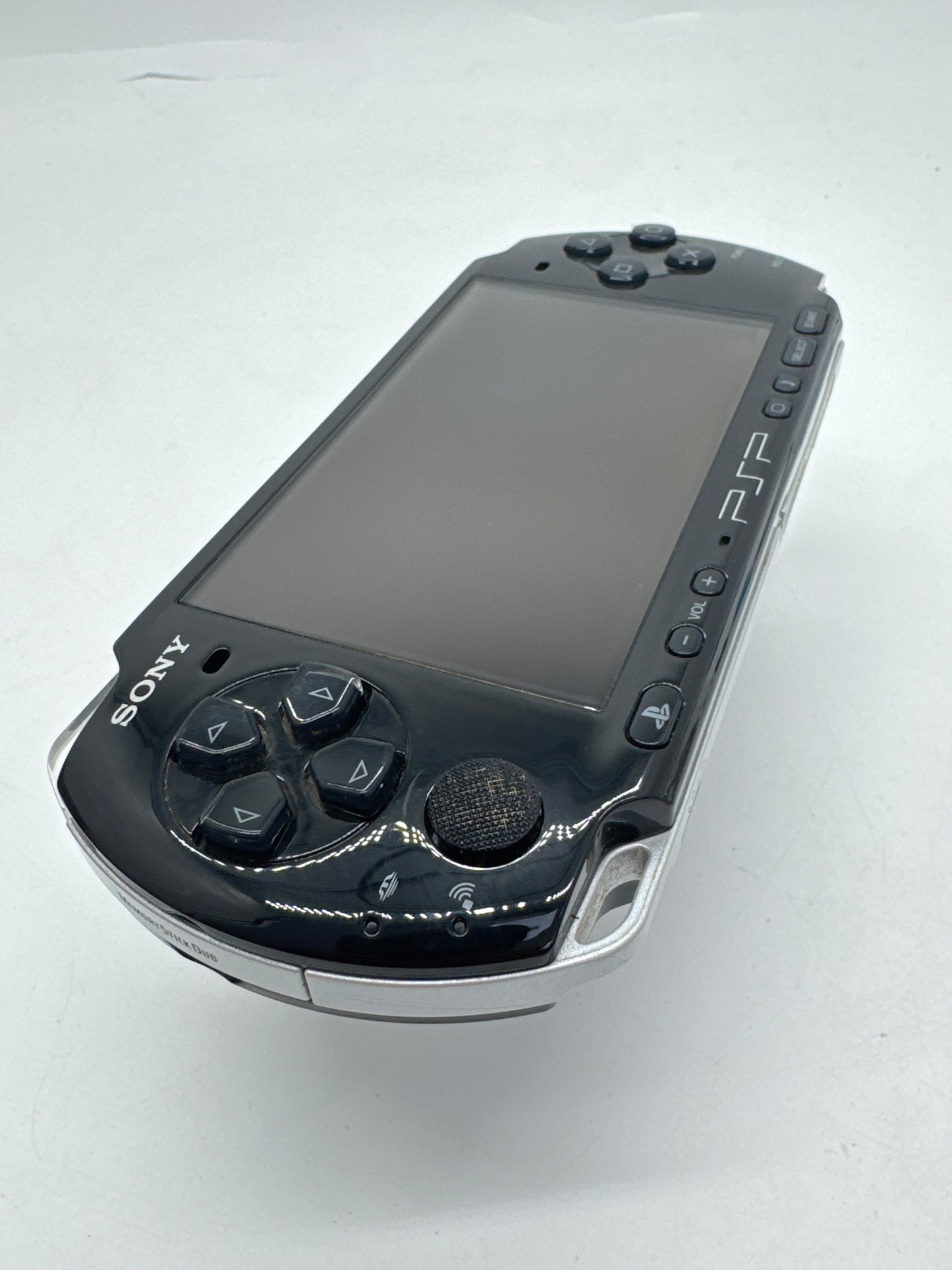 Sony PSP-3000 Piano Black Console #43 w/ 2400mAh Battery No Charger