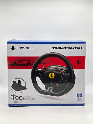 Thrustmaster T98 Ferrari 296 GTB Racing Wheel & Pedals PS4 PS5 PC Simulator Set