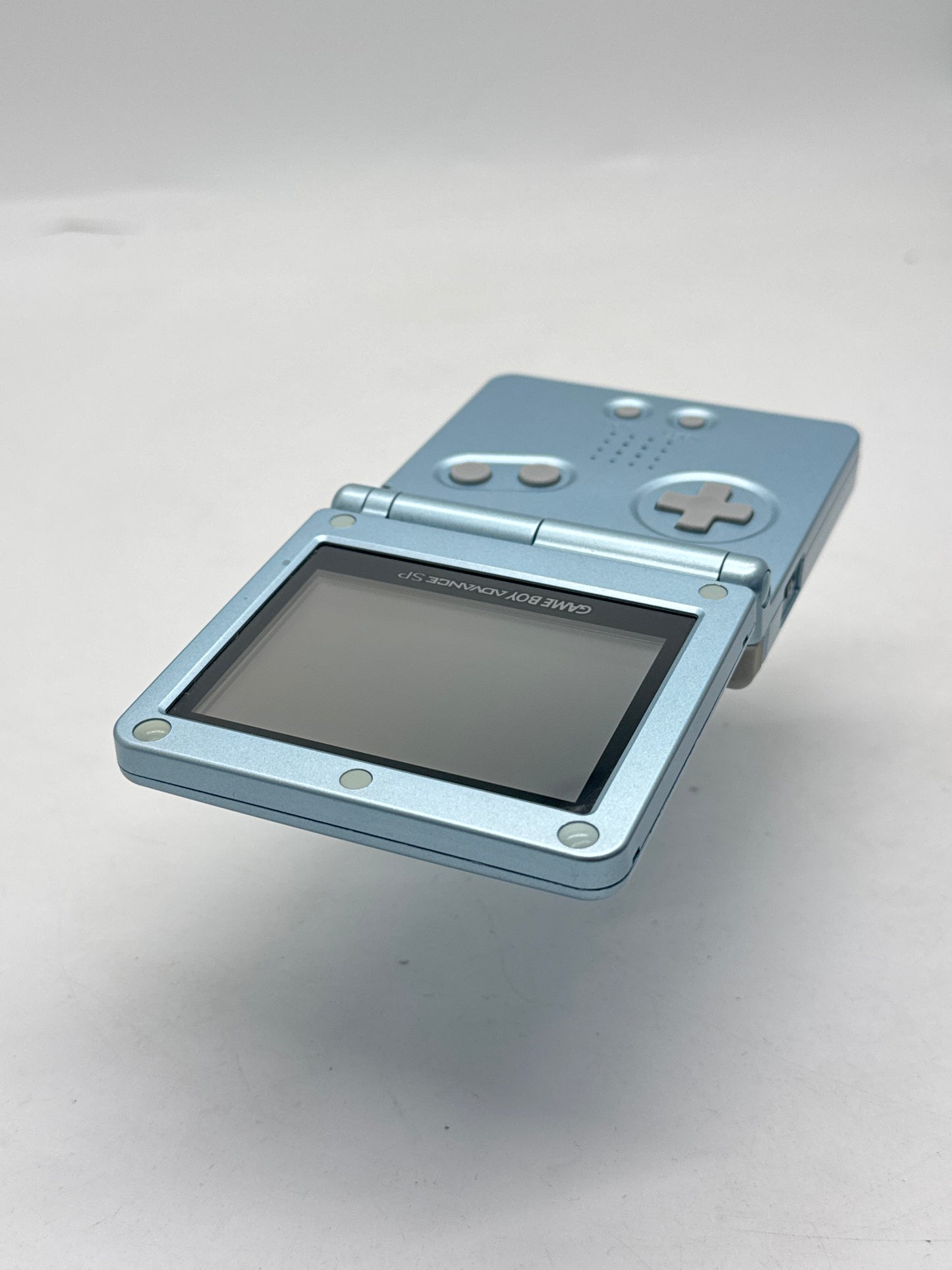 Nintendo Game Boy Advance SP AGS-001 Pearl Blue Console Only #401