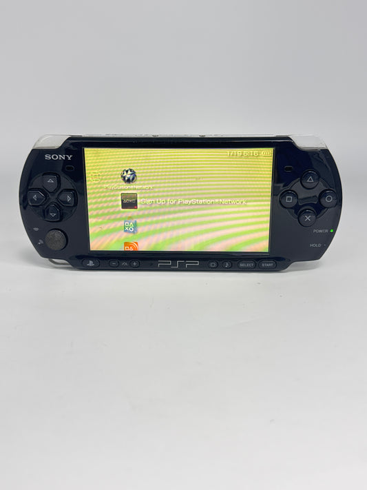 Sony PSP-3000 Black Console #245 No Battery or Lid No Charger AS IS