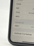 Unlocked  Apple iPhone XR A1984 128GB Black 90% BH - White Spot, Cracked Back image 3
