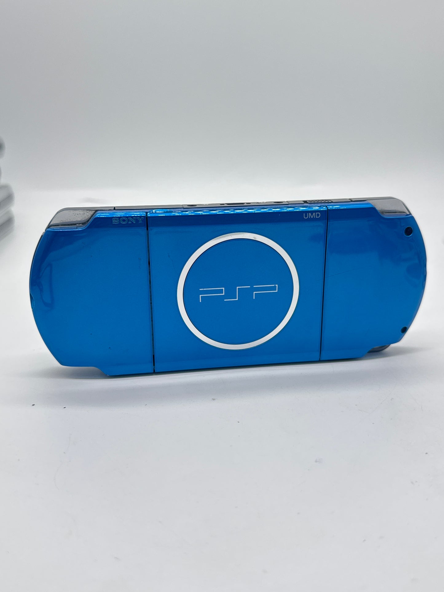 Sony PSP-3000 Blue Console #292 w/ 1200mAh Battery No Charger