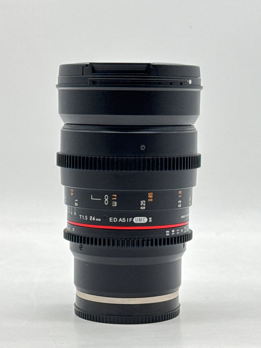Rokinon 24mm T1.5 ED AS IF UMC II Lens